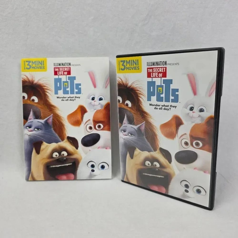 Secret Life of Pets 3 Mini Movies DVD